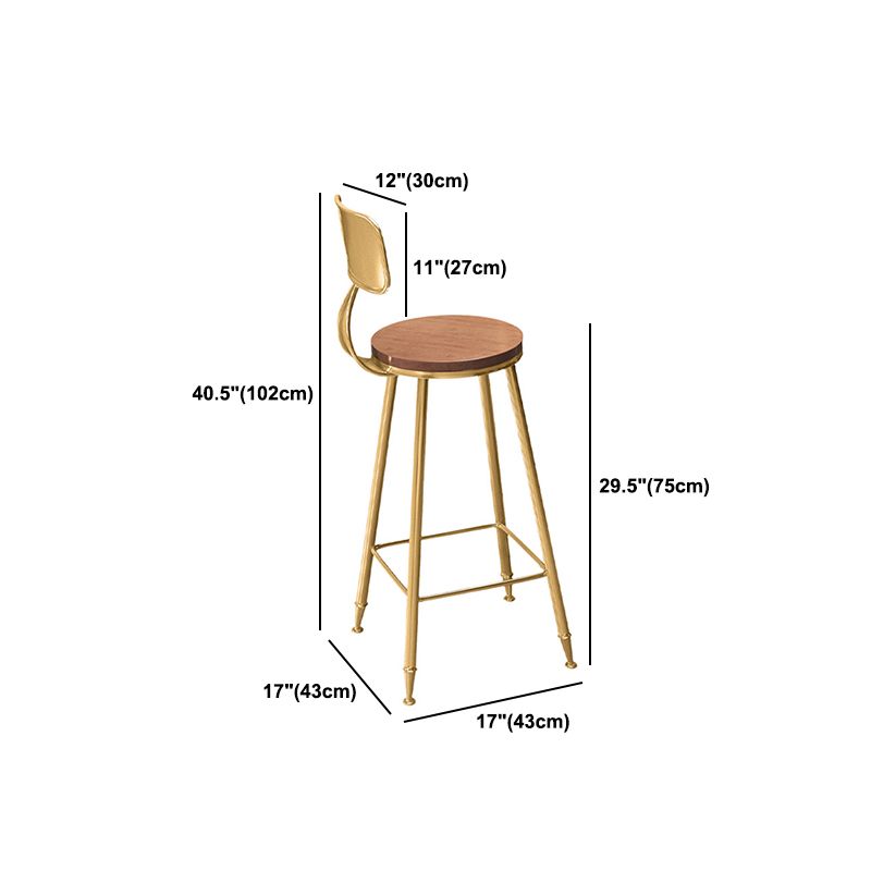 Glam Round Stone Bar Table Set 1/2/3/4 Pièces Table de comptoir avec tabourets hauts