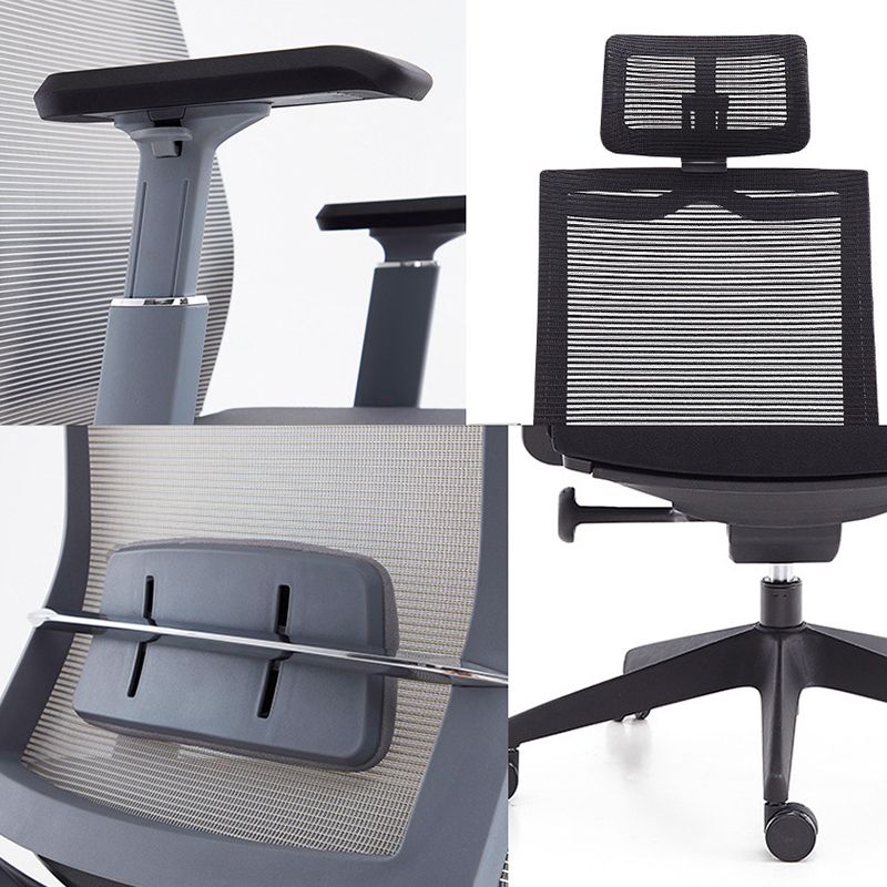 Modern Desk Chair Mesh Computer Chair High-Back Chair for Office Clearhalo 'furn' 'furn_office_chair' 'Furniture' 'Office Chairs' 'Office Furniture' 'office_chair' 1200x1200_7428c5dc-a5db-49ef-a0cf-7eb10b0dbdb2
