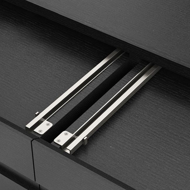 Console multimediale contemporanea Porta TV Console multimediale TV con 3 cassetti