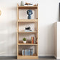 Contemporary Rubberwood Bookshelf Open Back Bookcase for Home Office Clearhalo 'Bookcases' 'furn' 'furn_bookcases' 'Furniture' 'Office Furniture' 1200x1200_742d75f5-a648-4af3-9c1b-1c435d37238a