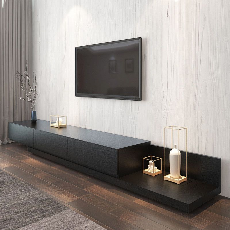 Moderne 3 laden tv -standaard console houten tv -console voor woonkamer