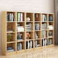 Modern Closed Back Bookshelf Engineered Wood Shelf Bookcase for Study Room