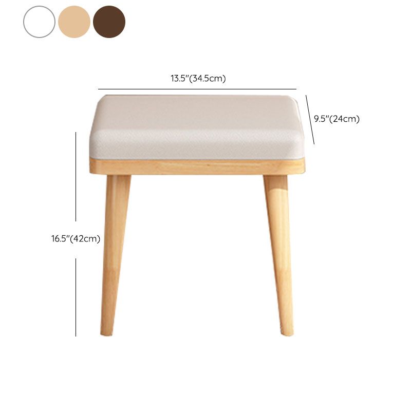 Scandinavian Solid Wood Make-up Vanity 3 Drawer Vanity Dressing Table