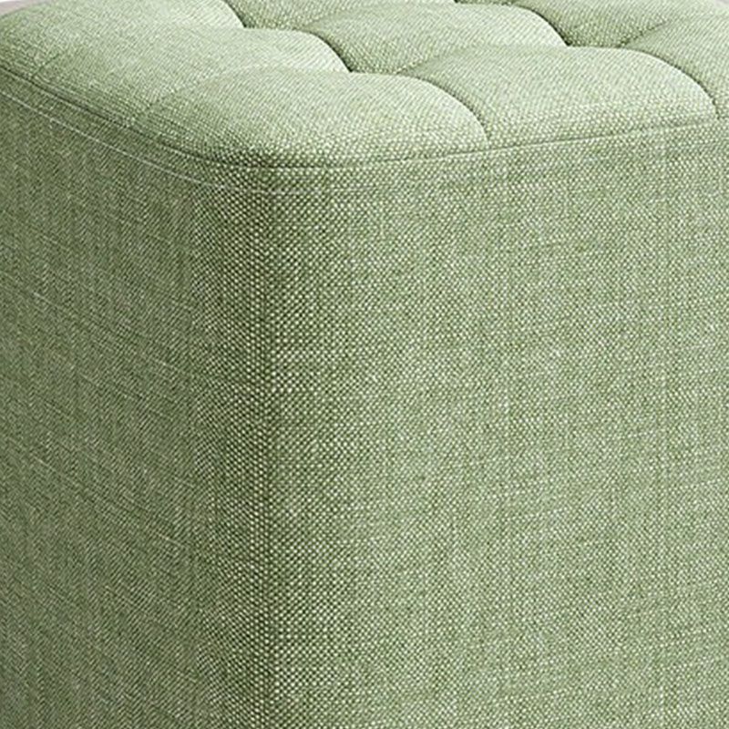 Modern Pouf Ottoman Cotton Upholstered Tufted Solid Color Square Ottoman Clearhalo 'furn' 'furn_ottomans_poufs' 'Furniture' 'Living Room Furniture' 'Ottomans & Poufs' 'ottomans_poufs' 1200x1200_743f8bad-9856-4a0c-a146-63805994ffdc