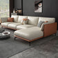 SOFA RESISTENTE RESISTENTE SETUALE SETTALE CHAISE BEIGE FACHIO