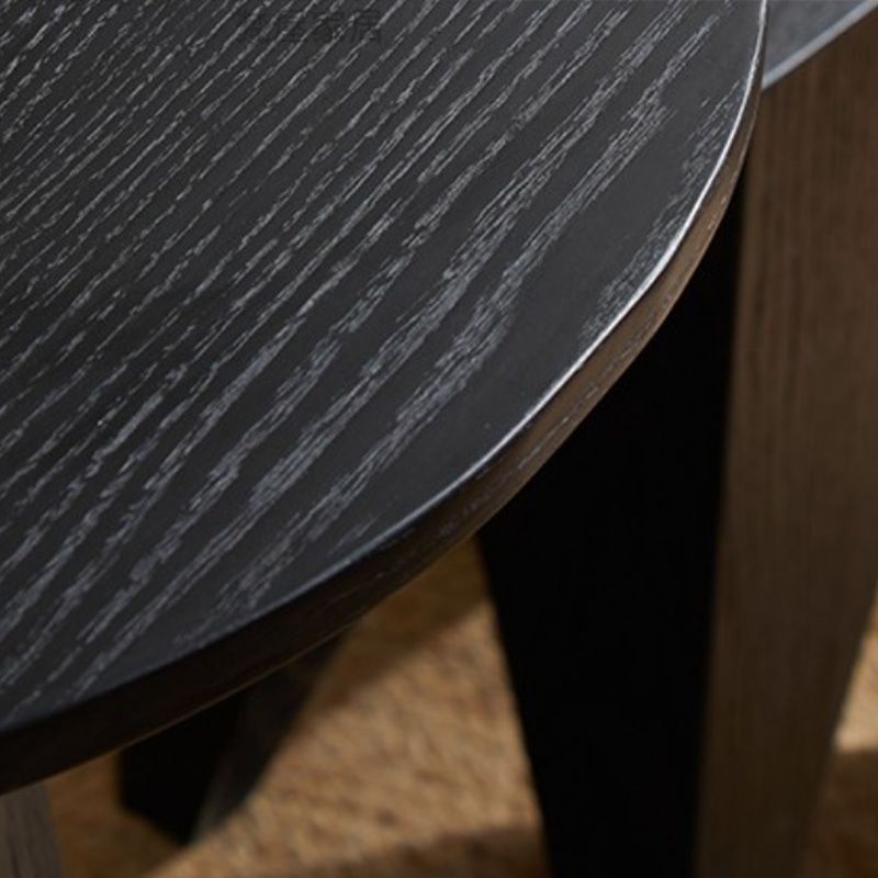 Contemporary Coffee Table Solid Wood Pedestal Coffee Cocktail Table Clearhalo 'Coffee & Accent Tables' 'Coffee Tables' 'coffee_tables' 'furn' 'furn_coffee_tables' 'Furniture' 'Living Room Furniture' 1200x1200_74435027-90be-45b5-987c-faa5f17e30aa