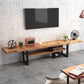 Industrial Wood TV Stand Console Open Storage TV Media Stand for Living Room Clearhalo 'furn' 'furn_tv_stands_entertainment_centers' 'Furniture' 'Living Room Furniture' 'TV Stands & Entertainment Centers' 'TV Stands & Media Storage Furniture' 'tv_stands_entertainment_centers' 1200x1200_7448c259-46ed-4802-977f-93ee3667e496