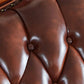 Tufted Split-Back Sofa Genuine Leather Rolled Arm Sofa in Brown Clearhalo 'furn' 'furn_sofas' 'Furniture' 'Living Room Furniture' 'Sofa' 'sofas' 1200x1200_7449dfdc-c7ee-4e53-8514-07c428b59023