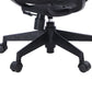 Mid-back Swivel/Tilt Chair Black Bureau Chair Fixed Arms Desk Chair