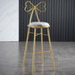 Upholstered Armless Glossy Bar Stools With Cushion And Metal Legs Clearhalo 'Bar Furniture' 'Bar Stools' 'bar_stools' 'furn' 'furn_bar_stools' 'furniture_bar_stools' 'Kitchen & Dining Furniture' 'kitchen&dining_furn' 'kitchen' 'kitchen_furn' Furniture' 1200x1200_744d3e0d-122e-4fd4-9df7-bd9b65651fe6