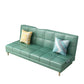 Contemporary Cushions Armless Living Room with Storage Settee