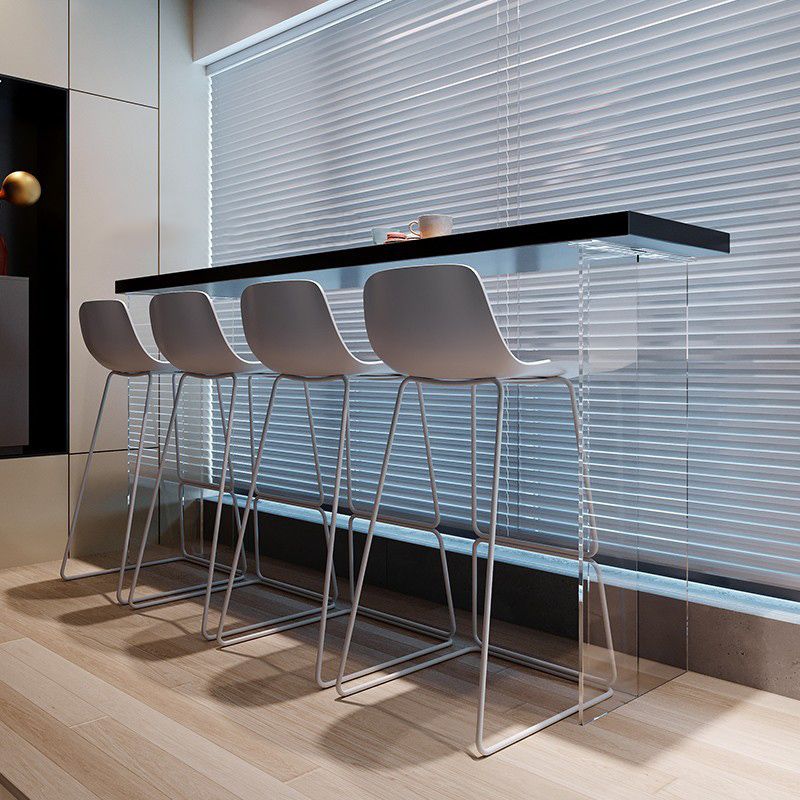 Glam massief houten bartafel Tulp eettafel voor keuken woonkamer