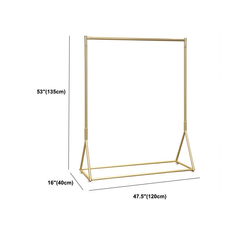 Industriële cast rek vrijstaand metalen zaalstandaard met wielen gang
