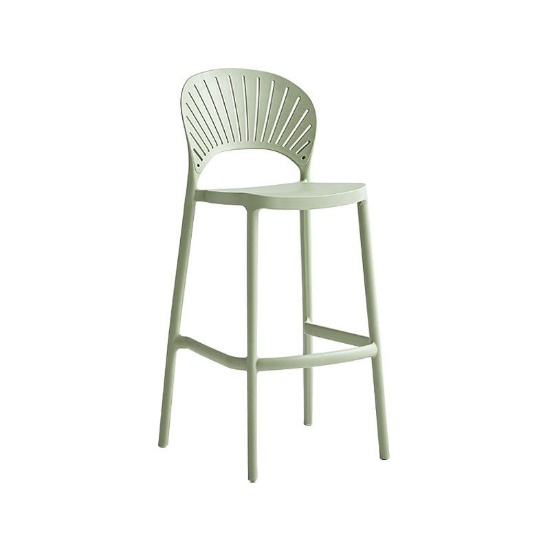 Nordic Plastic Stackable Counter Stools Macron Colorful Indoor Bar Stool with Plastic Seat Clearhalo 'Bar Furniture' 'Bar Stools' 'bar_stools' 'furn' 'furn_bar_stools' 'furniture_bar_stools' 'Kitchen & Dining Furniture' 'kitchen&dining_furn' 'kitchen' 'kitchen_furn' Furniture' 1200x1200_745880f7-0e7a-461e-83f3-1d2d47cdeb51