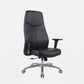 Contemporary Office Chair Wheels Leather High Back Black Executive Chair Clearhalo 'furn' 'furn_office_chair' 'Furniture' 'Office Chairs' 'Office Furniture' 'office_chair' 1200x1200_74590bcf-d19d-4be0-bb30-29608ab3b140