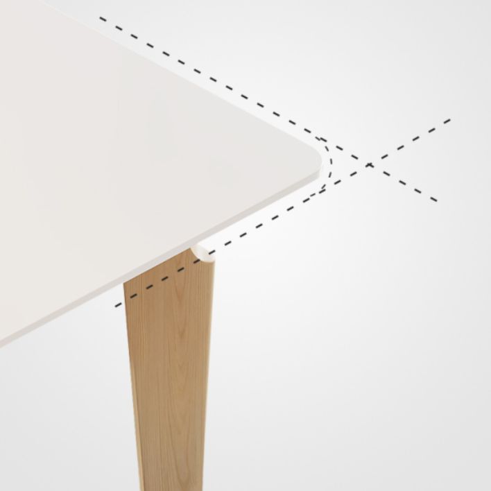 1/5/7ピース長方形の形状ダイニングルームテーブルと椅子セット