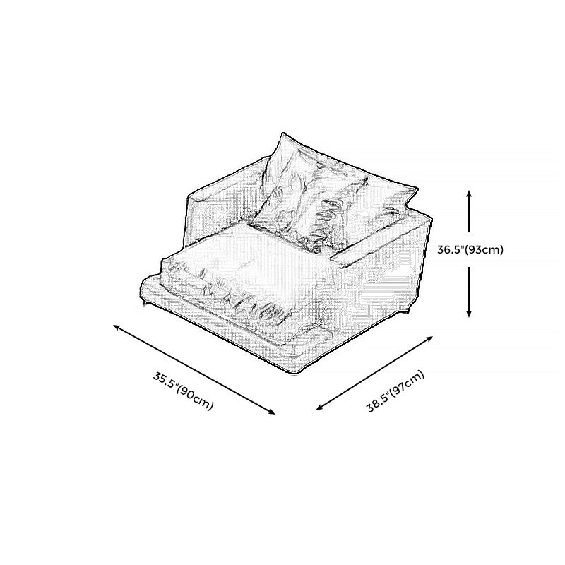 Forest Green Genuine Leather Square Arm Settee Furniture with Pillows Clearhalo 'furn' 'furn_sectionals' 'Furniture' 'furniture_sectionals' 'kitchen' 'kitchen_sectionals' 'Living Room Furniture' 'Sectionals' 1200x1200_74660559-6a1f-4e3a-84f7-5fe1369cd44e