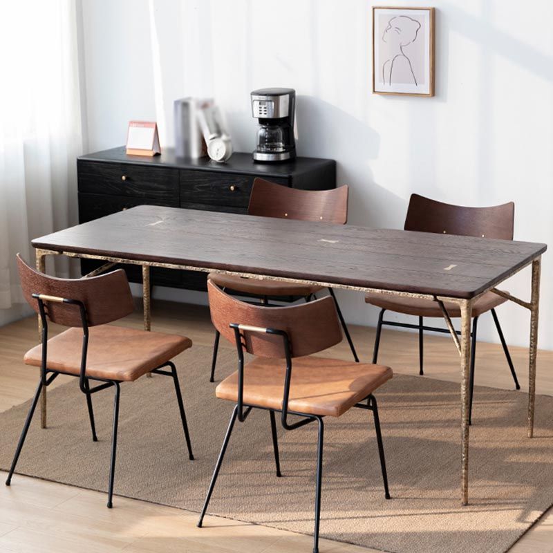 Tavolo da pranzo tradizionale 4 gambe tradizionale tavolo da pranzo tradizionale in legno e ferro