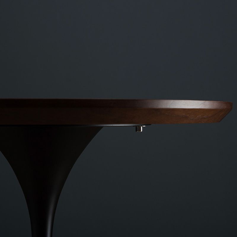 Pedestal Base Design Cocktail Table Round Coffee Table Made of Solid Wood Clearhalo 'Coffee & Accent Tables' 'End & Side Tables' 'end_side_table' 'end_side_tables' 'furn' 'furn_end_side_tables' 'Furniture' 'furniture_end_side_table' 'Living Room Furniture' 1200x1200_7469aed4-66e2-4c50-90ac-dbafa4edde2e