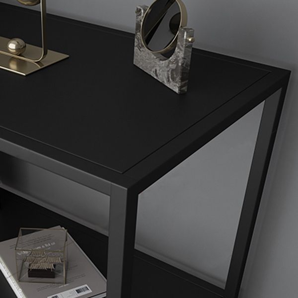 9,84 "W tavolo di accento console moderno tavolo console di finitura antica in metallo