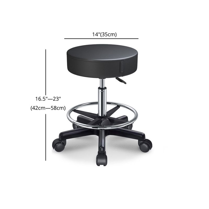 Modern Adjustable Rotatable Counter Stool Steel Kitchen Bar Stool with Cushion Clearhalo 'Bar Furniture' 'Bar Stools' 'bar_stools' 'furn' 'furn_bar_stools' 'furniture_bar_stools' 'Kitchen & Dining Furniture' 'kitchen&dining_furn' 'kitchen' 'kitchen_furn' Furniture' 1200x1200_746deb7f-b630-447b-8ddc-07e7f11d403c