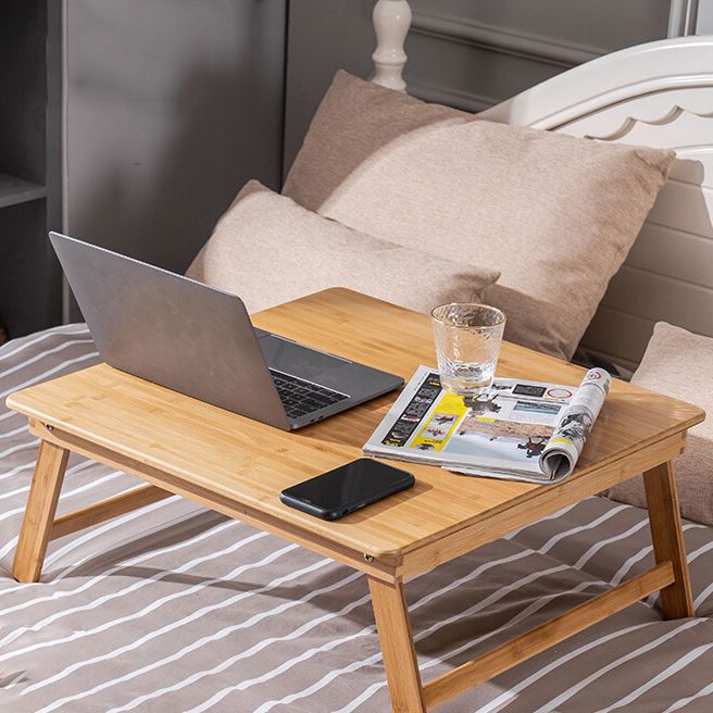 Zeitgenössischer rechteckiger Laptop -Schreibtisch faltete Holzschreiberschreibtisch faltet