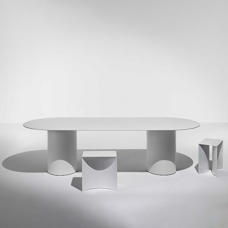 Solid Wood Contemporary Oval Dining Table Wood Top Table for Dining Room and Kitchen Clearhalo ' dining_table' 'Dining Tables & Seating' 'Dining Tables' 'furn' 'furn_dining_table' 'Furniture' 'furniture_dining_table' 'Kitchen & Dining Furniture' 'kitchen&dining_furn' 'kitchen' 'kitchen_dining_table' 1200x1200_7471e855-77ab-4520-ae0e-55ab4b1a2ca4