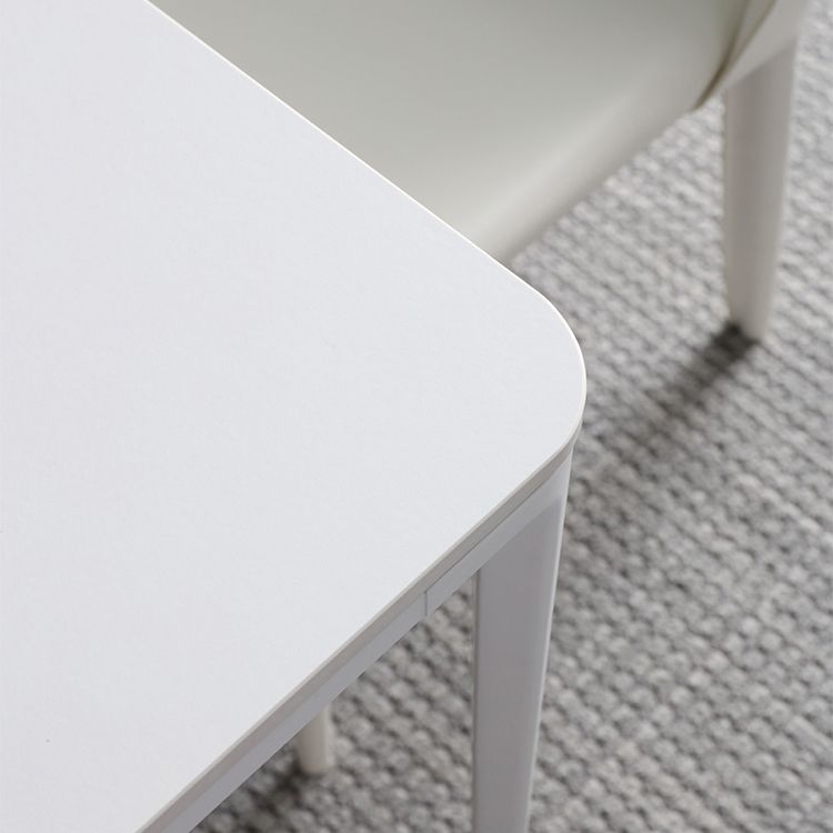Modern White Dining Table Set 1/2/5/6/7 Pieces Rectangle Dinette Set with Sintered Stone Clearhalo 'Dining Room Sets' 'Dining Tables & Seating' 'dining_room_set' 'furn' 'furn_dining_room_set' 'Furniture' 'Kitchen & Dining Furniture' 1200x1200_7473f456-c5e6-42b0-af89-55eed8b9d9b0