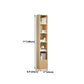 Scandinavian Pine Standard Bookshelf Vertical Closed Back Bookshelf for Living Room Clearhalo 'Bookcases' 'furn' 'furn_bookcases' 'Furniture' 'furniture_bookcases' 'kitchen' 'kitchen_bookcases' 'Living Room Furniture' 'Office Furniture' 1200x1200_74747749-7e19-45cc-b961-66ce5a4a7335