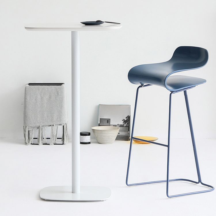 Modern Armless Backrest Counter Stool Steel Cafe Bar Stool with Plastic Seat Clearhalo 'Bar Furniture' 'Bar Stools' 'bar_stools' 'furn' 'furn_bar_stools' 'furniture_bar_stools' 'Kitchen & Dining Furniture' 'kitchen&dining_furn' 'kitchen' 'kitchen_furn' Furniture' 1200x1200_747ba077-b950-4aab-996a-111bb5fbae56
