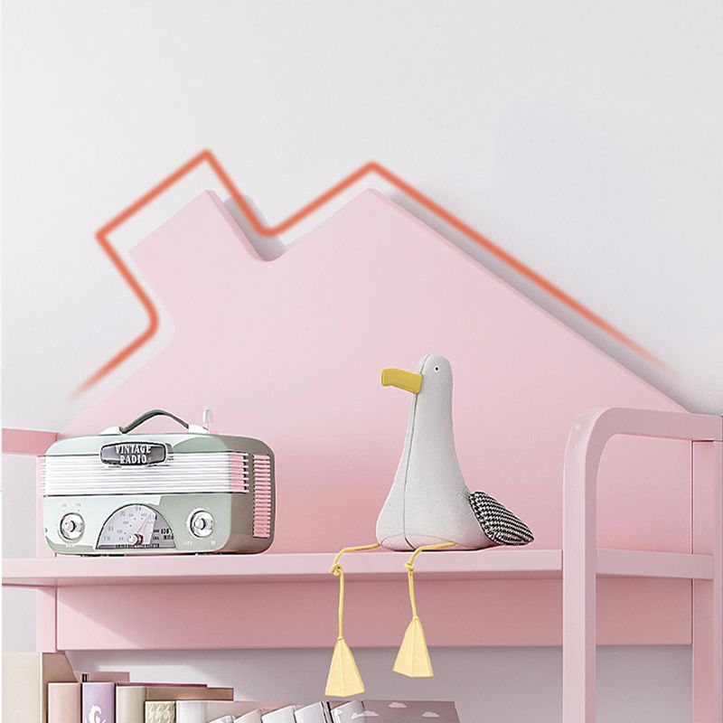 Estantería escandinava de metal abierto de 9.4 "estantería de casa de ancho