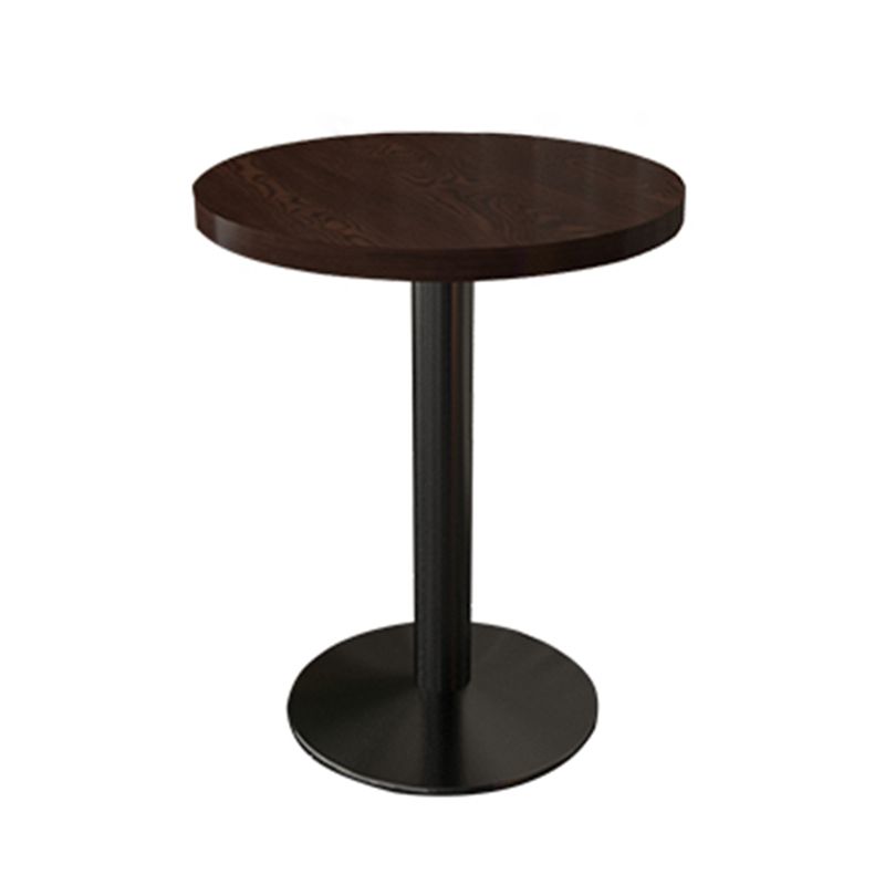 Industrial Wooden Dinner Room Kitchen Table Brown Table with Black Frame for Dining Room Clearhalo ' dining_table' 'Dining Tables & Seating' 'Dining Tables' 'furn' 'furn_dining_table' 'Furniture' 'furniture_dining_table' 'Kitchen & Dining Furniture' 'kitchen&dining_furn' 'kitchen' 'kitchen_dining_table' 1200x1200_747ef1d2-39d6-48ef-b487-d163e0334fd4