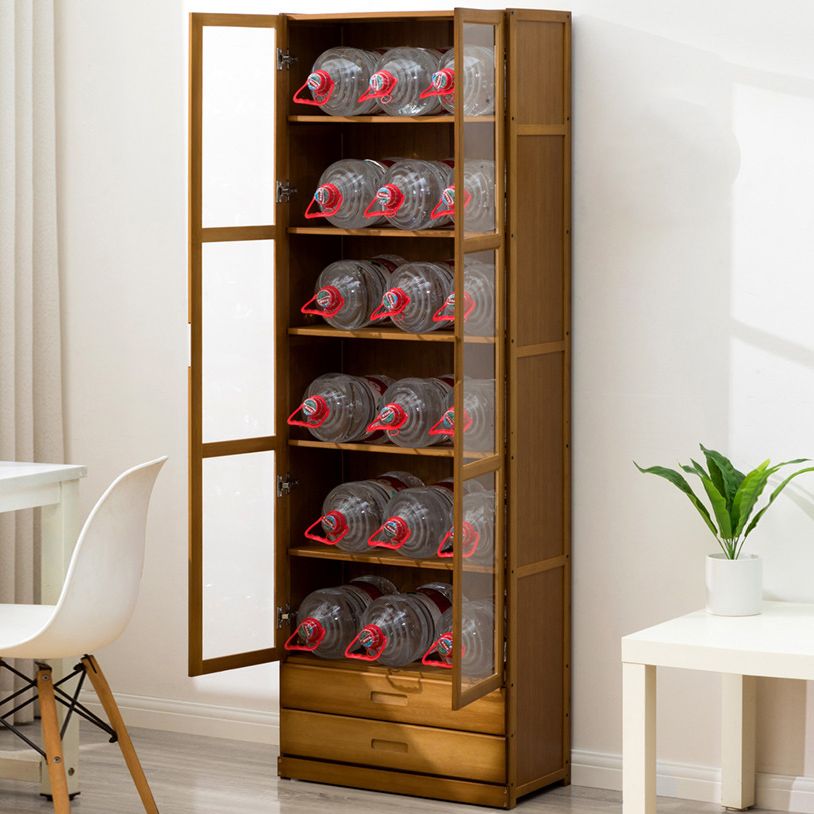 Bibliothèque standard de la porte de la bibliothèque à l'arrière fermé pour le bureau à domicile