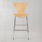 Modern Armless Backrest Bar Stool Wood Kitchen Bar Stool with 4 Metal Legs Clearhalo 'Bar Furniture' 'Bar Stools' 'bar_stools' 'furn' 'furn_bar_stools' 'Furniture' 'Kitchen & Dining Furniture' 1200x1200_7480fd97-7c4e-49a8-8798-94e56a39f29f