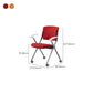 Contemporary Conference Chair Metal Frame Office Chair with Arm Clearhalo 'furn' 'furn_office_chair' 'Furniture' 'Office Chairs' 'Office Furniture' 'office_chair' 1200x1200_74863752-488c-4584-a3e3-f4bf0eeb19cb