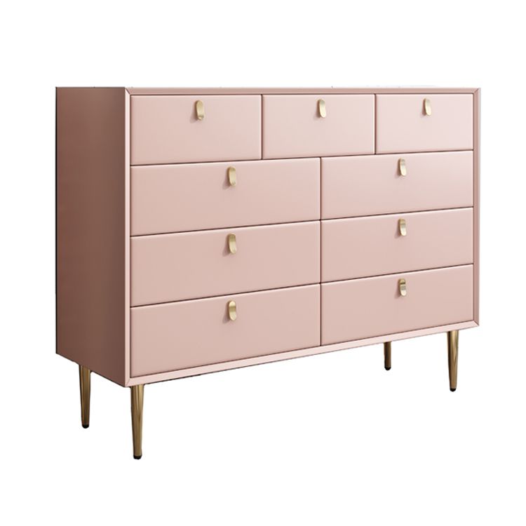 Commode de rangement en pierre Glam classique de 15,6 pouces de largeur avec 5/6/7/9 tiroirs