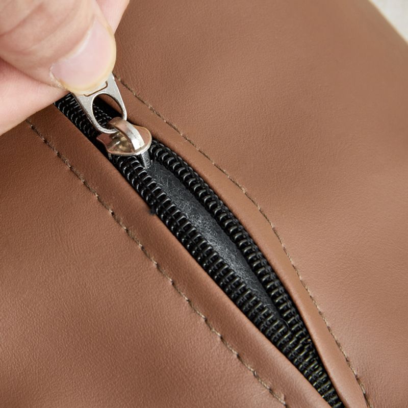 Chaise en cuir fausse 26,7 "L x 28,3" W x 27,5 "H Armes incluses pour salon pour le salon