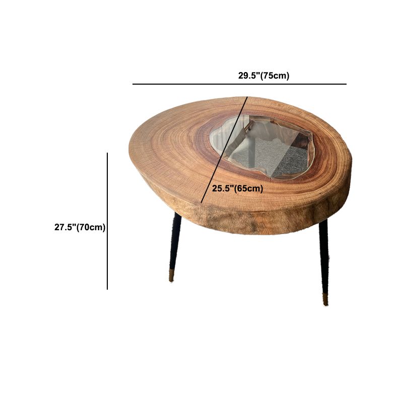 Scandinavian Wooden Coffee Table Free form 3 Legs Coffee Table Set for Living Room Clearhalo 'Coffee & Accent Tables' 'Coffee Tables' 'coffee_tables' 'furn' 'furn_coffee_tables' 'Furniture' 'Living Room Furniture' 1200x1200_74906dc7-da83-4ab7-a740-5a174c6fd6c6