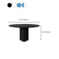 Modern Round Top Dinette Table Solid Wood Base Dining Table for Restaurant Clearhalo 'Dining Tables & Seating' 'Dining Tables' 'dining_table' 'furn' 'furn_dining_table' 'Furniture' 'furniture_dining_table' 'Kitchen & Dining Furniture' 'kitchen' 'kitchen_dining_table' 1200x1200_7490ba0f-d2da-439f-ace0-a8ea9f76d84d