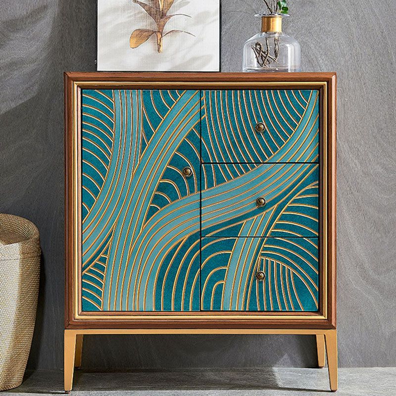 Luxurious Buffet Table Gold Frame Multi Drawer Dining Table for Living Room Clearhalo 'buffet_sideboard' 'Buffets & Sideboards' 'Furniture' 'furniture_buffet_sideboard' 'Kitchen & Dining Furniture' 1200x1200_7491d9d1-4ace-4677-bb31-a9ccaf04a325