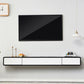 Rubberwood 9.45" D TV Stand Nordic Floating TV Stand with Storage Drawers Clearhalo 'furn' 'furn_tv_stands_entertainment_centers' 'Furniture' 'Living Room Furniture' 'TV Stands & Entertainment Centers' 'TV Stands & Media Storage Furniture' 'tv_stands_entertainment_centers' 1200x1200_74961468-58b7-4c16-9460-79e9b9bd88ae