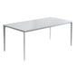 Stone Top Dining Table Rectangle Contemporary Dining Table with 4 Legs Clearhalo 'Dining Tables & Seating' 'Dining Tables' 'dining_table' 'furn' 'furn_dining_table' 'Furniture' 'furniture_dining_table' 'Kitchen & Dining Furniture' 'kitchen' 'kitchen_dining_table' 1200x1200_7496ca31-2675-4249-a85c-5e40d0bb86cb
