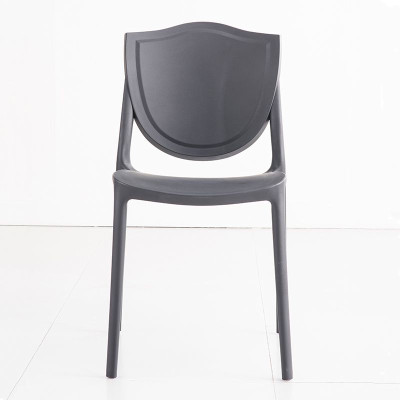Modern Style Chair Dining Armless Chairs with Plastic Legs for Kitchen Clearhalo ' kitchen&dining_furn' 'Dining Chairs' 'Dining Tables & Seating' 'dining_chair' 'furn' 'furn_dining_chair' 'Furniture' 'furniture_dining_chair' 'Kitchen & Dining Furniture' 'kitchen' 1200x1200_7498d573-3909-4e96-b5ad-d95cf5192fbe
