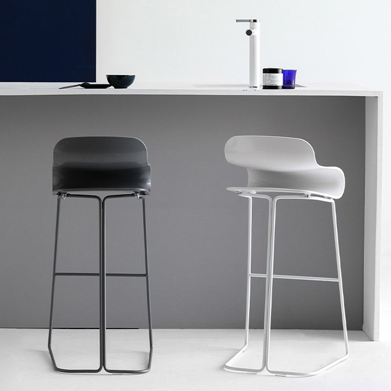 Low Back Footrest Counter Stool Saddle Seat Modern Counter Chair for Bar Clearhalo 'Bar Furniture' 'Bar Stools' 'bar_stools' 'furn' 'furn_bar_stools' 'furniture_bar_stools' 'Kitchen & Dining Furniture' 'kitchen&dining_furn' 'kitchen' 'kitchen_furn' Furniture' 1200x1200_749d7407-21b2-4e35-9ba6-ef6a7a8d2d07