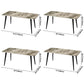 Metal Modern Rectangle Dining Table Sintered Stone Dining Table for Kitchen and Dining Room Clearhalo ' dining_table' 'Dining Tables & Seating' 'Dining Tables' 'furn' 'furn_dining_table' 'Furniture' 'furniture_dining_table' 'Kitchen & Dining Furniture' 'kitchen&dining_furn' 'kitchen' 'kitchen_dining_table' 1200x1200_749e7ab9-18ce-47d9-9af8-e2dc7fd50eb0