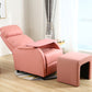 Recliner a dondolo contemporaneo Recliner Solid Color Manual-Push Manual-Push
