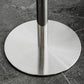 Modern Silver Metal Counter Table with Round Table Top Silver Pedestal Table Clearhalo 'Bar Furniture' 'Bar Tables' 'bar_tables' 'furn' 'furn_bar_tables' 'Furniture' 'furniture_bar_tables' 'Kitchen & Dining Furniture' 1200x1200_74a40610-3a0f-4b59-97d1-90402523cf7d