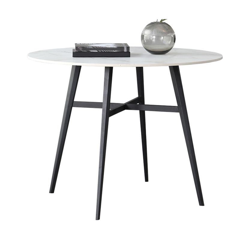 Set di mobili da pranzo contemporanei 1/2/3/5 pezzi e sedie da pranzo in pietra sinterizzate