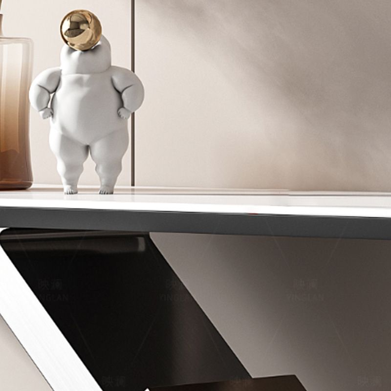 Table accent de console rectangle moderne Table accent de finition antique