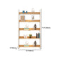 Modern Engineered Wood Bookshelf Etagere Open Shelf Vertical Bookcase Clearhalo 'Bookcases' 'furn' 'furn_bookcases' 'Furniture' 'Office Furniture' 1200x1200_74a9caf2-8c86-4f46-8861-0b11d10a35a6